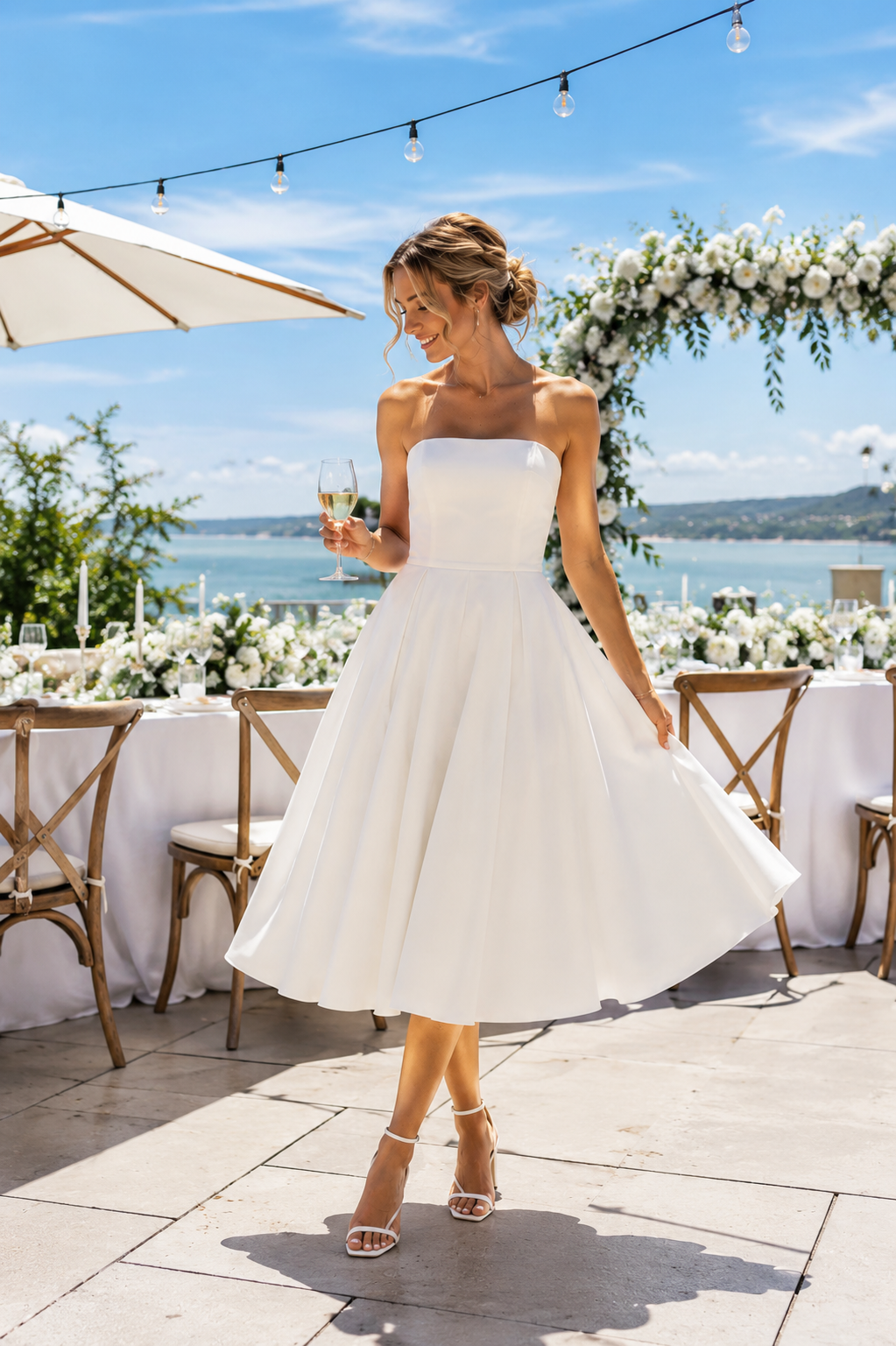 Midi-wedding-dress-Perth