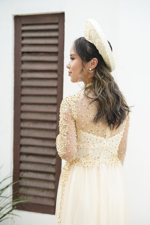 Gold áo dài